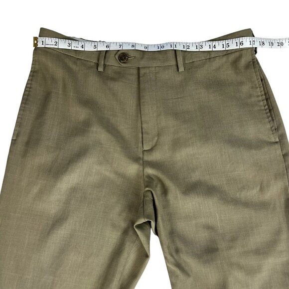 Haggar Clothing Dress Pants Brown Mens Size 34‎ (S10395) - Picture 6 of 9